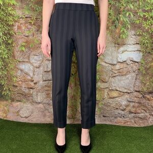ALAN BILZERIAN Stretch Striped Trousers, 0